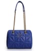 Lucky Bees Schoudertas blauw - (B)23 x (H)20 x (D)16 cm