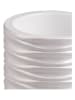 Tomasucci Kubek łazienkowy "Wave" w kolorze białym - wys. 11 x Ø 7,5 cm