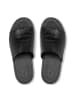 fitflop Leren sleehakslippers zwart