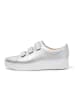fitflop Leder-Sneakers in Silber