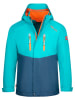 Trollkids 3in1-Funktionsjacke "Bryggen" in Blau/ Dunkelblau