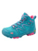 Trollkids Trekkingschoenen "Skarvan Hiker Mid" turquoise