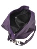 ORE10 Leren schoudertas "Roers" paars - (B)34 x (H)24 x (D)12 cm