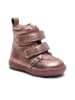bisgaard Leder-Boots in Rosegold