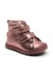 bisgaard Leren boots roségoudkleurig