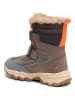 bisgaard Leder-Winterboots in Grau