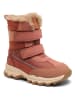 bisgaard Leder-Winterboots in Rosa