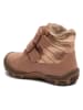 bisgaard Leder-Winterboots in Beige