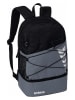 erima Rucksack "Six Wings" in Grau/ Schwarz - (B)30 x (H)45 x (T)18 cm