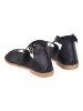 Miss Hera Leder-Sandalen in Schwarz