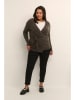 KAFFE curve Cardigan "Welly" in Anthrazit