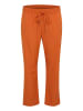 KAFFE curve Broek "Coletta" oranje