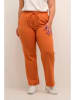 KAFFE curve Spodnie "Coletta" w kolorze pomarańczowym