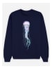 WOOOP Sweatshirt "Space Jelly" in Dunkelblau