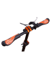 Hudora Scooter "BigWheel® Air 230" in Schwarz/ Orange - ab 7 Jahren