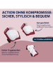 Hudora 6-częściowy zestaw ochraniaczy "Comfort" w kolorze czarnym