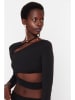 trendyol Bluse in Schwarz