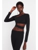 trendyol Bluse in Schwarz