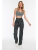 trendyol Spijkerbroek - comfort fit - antraciet