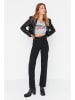 trendyol Dżinsy - Slim fit - w kolorze czarnym
