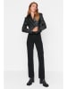 trendyol Dżinsy - Slim fit - w kolorze czarnym