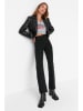 trendyol Dżinsy - Slim fit - w kolorze czarnym
