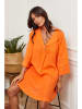 Joséfine Linnen jurk oranje