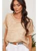 Joséfine Leinen-Shirt "Fabioza" in Beige