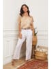 Joséfine Leinen-Shirt "Fabioza" in Beige
