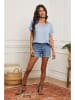 Plume Leinen-Shirt "Fabioza" in Hellblau