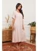 Joséfine Leinen-Kleid in Rosa