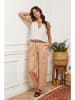 Fleur de Lin Leinen-Top "Harley" in Creme