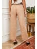 Joséfine Linnen broek camel