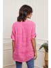 Joséfine Lniana bluzka w kolorze różowym