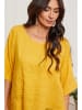 Plume Leinen-Bluse in Gelb
