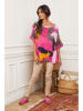 Fleur de Lin Leinen-Bluse "Krik" in Pink