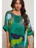 La Compagnie Du Lin Linnen blouse groen
