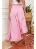 La Compagnie Du Lin Leinen-Rock in Pink