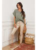Joséfine Bluse "Lutarce" in Khaki
