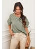 Joséfine Bluse "Lutarce" in Khaki