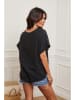 Joséfine Bluse "Lutarce" in Schwarz