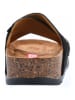 BIG STAR Leren slippers zwart