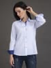 SIR RAYMOND TAILOR Blouse "Purer" wit/blauw