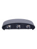 näve Zewnętrzna lampa LED w kolorze czarnym - KEE G (A do G) - szer.14 cm