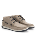 TRAVELIN' Leder-Schnürschuhe "Maenporth" in Taupe