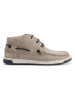 TRAVELIN' Leder-Schnürschuhe "Maenporth" in Taupe