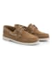 TRAVELIN' Leren mocassins "Penzance" lichtbruin