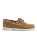 TRAVELIN' Leren mocassins "Penzance" lichtbruin