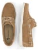 TRAVELIN' Leren mocassins "Penzance" lichtbruin