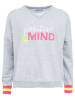 Zwillingsherz Sweatshirt "Talisa" lichtgrijs